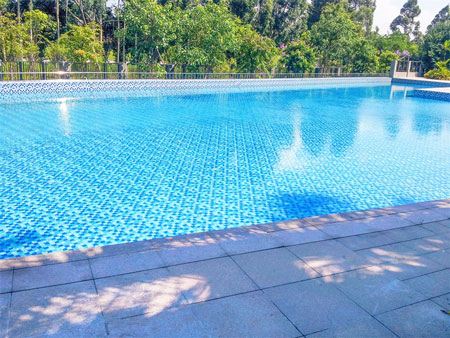 深藍一號消毒劑,游泳池水處理,游泳池循環過濾系統